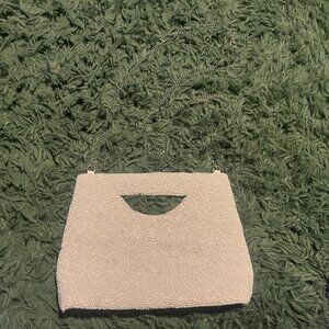 Lulus Beaded Bag with Metal Chain